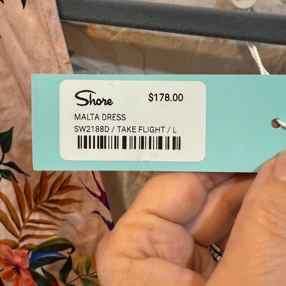 Shore Malta Dress – Take Flight Print – Size L (Orig. $178) - Picture 3 of 3